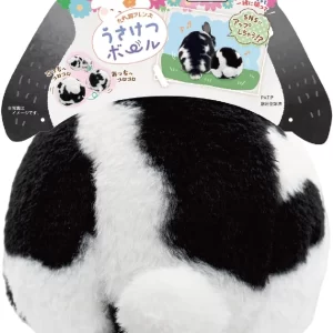 Mini animan兔子玩具球-黑白色 (L) 15cm