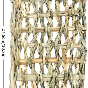 Alternative view of 【防咬籠遊戲牆】磨牙草網 兔子磨牙 兔子玩具 草網 草墊 懸掛草網 防啃籠