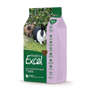 Burgess 伯爵 Excel 成兔體態保健(原味薄荷) 1.5KG